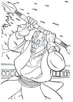 coloriage le sith